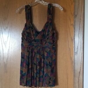 Apt. 9 Multicolor Patterned Tank Top